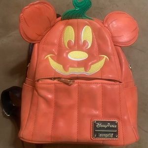 Disney Parks Loungefly 2019 Mickey Halloween Pumpkin